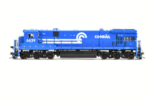 HO Brass OMI - Overland Models Inc. CR - Conrail GE C36-7 w/Anti-Climber Front Porch Pro-Painted No. 6639