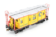 Load image into Gallery viewer, HO Brass OMI - Overland Models, Inc. B&amp;O - Baltimore &amp; Ohio I-12 Bay Window Caboose Modernized Factory Painted Chessie System No. C-2475
