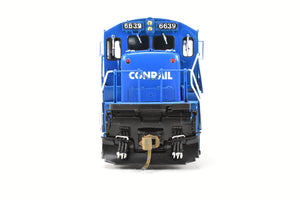 HO Brass OMI - Overland Models Inc. CR - Conrail GE C36-7 w/Anti-Climber Front Porch Pro-Painted No. 6639