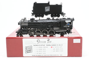 HO Brass CON DVP - Division Point Soo Line L2 Class 2-8-2 Factory Painted No. 1018
