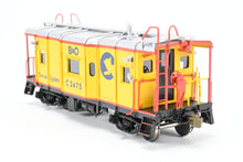 Load image into Gallery viewer, HO Brass OMI - Overland Models, Inc. B&amp;O - Baltimore &amp; Ohio I-12 Bay Window Caboose Modernized Factory Painted Chessie System No. C-2475
