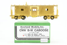 Load image into Gallery viewer, HO Brass OMI - Overland Models, Inc. C&amp;NW - Chicago &amp; North Western Steel Bay Window Caboose As Rebuilt 1970s
