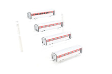 Load image into Gallery viewer, HO Brass Railworks CRI&amp;P – Rock Island General Motors Aerotrain 4-Car Set with 4 Extra Coaches Factory Painted AS-IS
