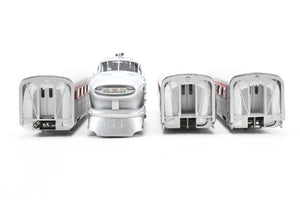 HO Brass Railworks CRI&P – Rock Island General Motors Aerotrain 4-Car Set with 4 Extra Coaches Factory Painted AS-IS