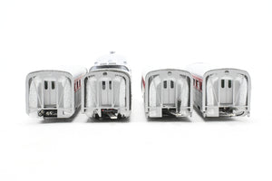 HO Brass Railworks CRI&P – Rock Island General Motors Aerotrain 4-Car Set with 4 Extra Coaches Factory Painted AS-IS