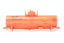 Load image into Gallery viewer, O Brass PSC - Precision Scale Co. Various Roads ACF 10,000 Gallon Insulated Tank Car Factory Painted Orange Shell SCCX 1227
