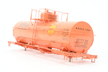 Load image into Gallery viewer, O Brass PSC - Precision Scale Co. Various Roads ACF 10,000 Gallon Insulated Tank Car Factory Painted Orange Shell SCCX 1227
