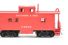 Load image into Gallery viewer, HO Brass OMI - Overland Models, Inc. B&amp;O - Baltimore &amp; Ohio I-10 Caboose Pre-Rebuild 1937 Era Factory Painted No. C-2634
