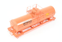 Load image into Gallery viewer, O Brass PSC - Precision Scale Co. Various Roads ACF 10,000 Gallon Insulated Tank Car Factory Painted Orange Shell SCCX 1227
