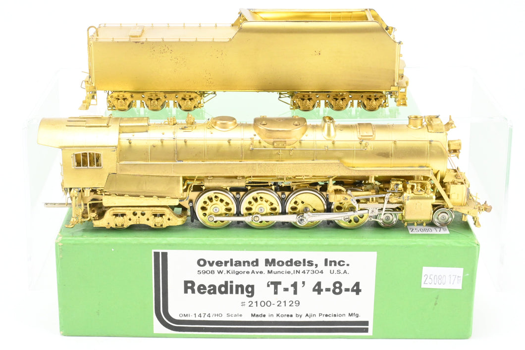 HO Brass CON OMI - Overland Models RDG - Reading T-1 4-8-4 Nos. 2100-2129