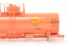 Load image into Gallery viewer, O Brass PSC - Precision Scale Co. Various Roads ACF 10,000 Gallon Insulated Tank Car Factory Painted Orange Shell SCCX 1227
