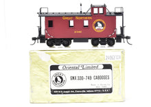 Load image into Gallery viewer, HO Brass Oriental Limited CON GN - Great Northern Caboose X330-749 C/P #X340
