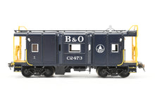 Load image into Gallery viewer, HO Brass OMI - Overland Models, Inc. B&amp;O - Baltimore &amp; Ohio I-12 Bay Window Caboose Modernized Factory Painted No. C-2473 2001 Run
