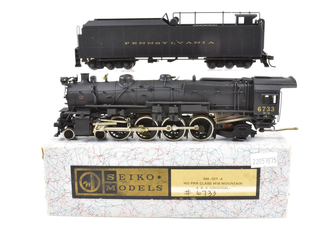 HO Brass Gem Models PRR - Pennsylvania Railroad M-1B 4-8-2 Mountain C/P
