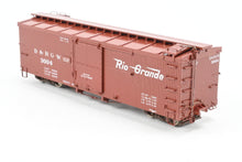 Load image into Gallery viewer, HOn3 Rail Line D&amp;RGW - Denver &amp; Rio Grande Western 30' Box Car Custom Built &amp; Painted Flying Rio Grande No. 3004 NO BRAKE WHEEL
