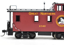 Load image into Gallery viewer, HO Brass CON Oriental Limited GN - Great Northern Caboose X330-749 C/P #X340
