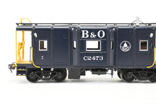 Load image into Gallery viewer, HO Brass OMI - Overland Models, Inc. B&amp;O - Baltimore &amp; Ohio I-12 Bay Window Caboose Modernized Factory Painted No. C-2473 2001 Run
