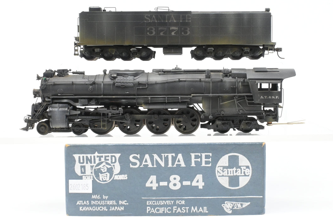 HO Brass PFM - United ATSF - Santa Fe 4-8-4 Northern Early Run
