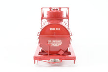 Load image into Gallery viewer, O Brass PSC - Precision Scale Co. Various Roads ACF 8,000 Gallon Insulated Tank Car Factory Painted Red WSRX - Mobilgas No. 238
