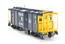 Load image into Gallery viewer, HO Brass OMI - Overland Models, Inc. B&amp;O - Baltimore &amp; Ohio I-12 Bay Window Caboose Modernized Factory Painted No. C-2473 2001 Run
