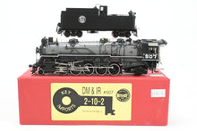 Load image into Gallery viewer, HO Brass CON Key Imports DM&amp;IR - Duluth Missabe and Iron Range 2-10-2 E-1 Factory Painted No. 507 2004 Run
