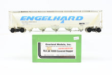 Load image into Gallery viewer, O Brass OMI - Overland Models, Inc. Various Roads NAHX - North American Car Covered Hopper (Pd 4000) Factory Painted Englehard No. 390422
