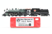 Load image into Gallery viewer, HO Brass Westside Model Co. GN - Great Northern 4-6-2 H-7 Pro-Painted "Glacier Park" Scheme No. 1375
