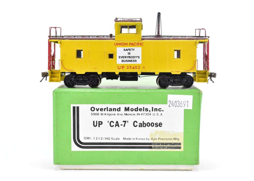 HO Brass OMI - Overland Models, Inc. UP - Union Pacific CA-7 Caboose CP