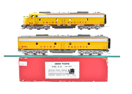 HO Brass Westside Model Co. UP - Union Pacific E9 A/B Set custom painted