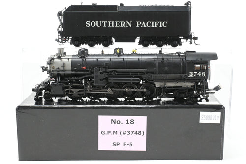 HO Brass GPM - Glacier Park Models SP - Southern Pacific Class F-5 2-10-2 FP #3748 ReBoxx Possible Pilot Model DCC and Sound