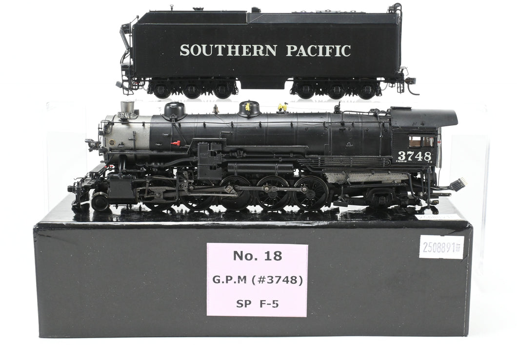 HO Brass GPM - Glacier Park Models SP - Southern Pacific Class F-5 2-10-2 FP #3748 ReBoxx Possible Pilot Model DCC and Sound