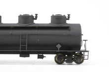 Load image into Gallery viewer, HO Brass S. Soho &amp; Co. Various Roads 1920 Three Dome Tank Car Factory Painted Black
