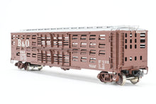 Load image into Gallery viewer, HO Brass OMI - Overland Models, Inc. B&amp;O - Baltimore &amp; Ohio Livestock Car Custom Painted No. 11401
