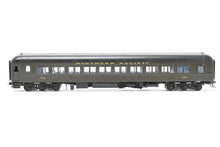 Load image into Gallery viewer, HO Brass W&amp;R Enterprises NP - Northern Pacific Arch Window Coach Nos. 1350 - 1366 Custom Painted Pullman Green + Interior No. 1350
