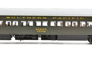 HO Brass TCY - The Coach Yard SP - Southern Pacific Harriman Chair Car Class 72-CC-1,3/4 Pro Paint 2077 with Silver Roof and Interior Added