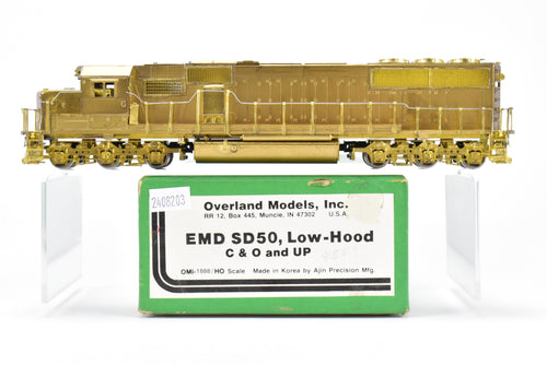 HO Brass OMI - Overland Models, Inc. C&O/UP - Chesapeake & Ohio/Union Pacific EMD SD50 Low Hood