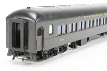 Load image into Gallery viewer, HO Brass W&amp;R Enterprises NP - Northern Pacific Arch Window Coach Nos. 1350 - 1366 Custom Painted Pullman Green + Interior No. 1350
