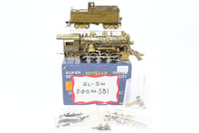 Load image into Gallery viewer, HO Brass Custom Joe G. Collias Scratch Built SSW - Cotton Belt 2-8-0 No. 581 AS-IS NO VALVE GEAR MOTOR OR GEARBOX
