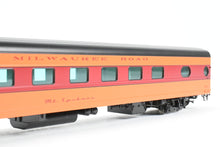 Load image into Gallery viewer, HO Brass Shoreham Shops MILW06-52 MILW - Milwaukee Road 1952 14 Section Touralux  Sleeper Nos. 5740-5744  FP No. 5740 &quot;Mt Spokane&quot;
