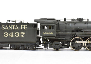 HO Brass Balboa ATSF - Santa Fe 3400 Class 4-6-2 Pacific CP #3437