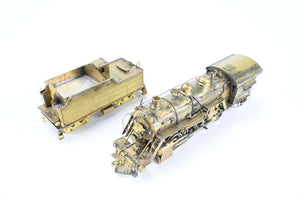 HO Brass Custom Joe G. Collias Scratch Built SSW - Cotton Belt 2-8-0 No. 581 AS-IS NO VALVE GEAR MOTOR OR GEARBOX