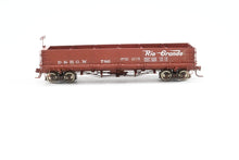 Load image into Gallery viewer, HOn3 Grandt Line D&amp;RGW - Denver &amp; Rio Grande Western Drop Bottom Gondola Custom Built &amp; Painted Flying Rio Grande No. 786
