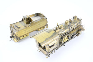 HO Brass Custom Joe G. Collias Scratch Built SSW - Cotton Belt 2-8-0 No. 581 AS-IS NO VALVE GEAR MOTOR OR GEARBOX