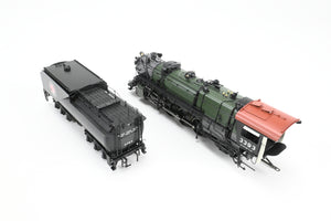 HO Brass CON GPM - Glacier Park Models GN - Great Northern O-8 Class 2-8-2 Factory Painted No. 3393