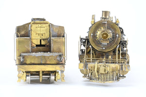HO Brass Custom Joe G. Collias Scratch Built SSW - Cotton Belt 2-8-0 No. 581 AS-IS NO VALVE GEAR MOTOR OR GEARBOX