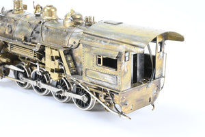 HO Brass Custom Joe G. Collias Scratch Built SSW - Cotton Belt 2-8-0 No. 581 AS-IS NO VALVE GEAR MOTOR OR GEARBOX