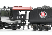 Load image into Gallery viewer, HO Brass Westside Model Co. GN - Great Northern P-2 Class 4-8-2 Pro Painted Glacier Park No. 2514
