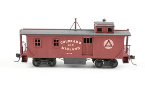 HO Brass MEW - Model Engineering Works CM - Colorado Midland Way Car Caboose CP No. 410 REBOXX