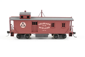 HO Brass MEW - Model Engineering Works CM - Colorado Midland Way Car Caboose CP No. 410 REBOXX