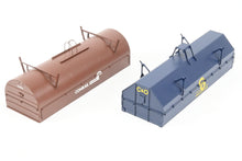 Load image into Gallery viewer, O Brass OMI - Overland Models, Inc. C&amp;O - Chesapeake &amp; Ohio Evans Steel Coil Steel Car w/full Walkways &amp; Angled Covers. With C&amp;O and Contrail Hoods Factory Painted No. 306521

